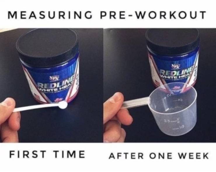 preworkout memes - Measuring PreWorkout First Time After One Week