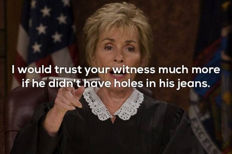 Judge Judy Doesn’t Take Any Crap