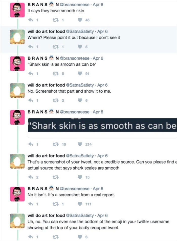 Cartoonist Doubles Down on His Unfactual Shark Strip