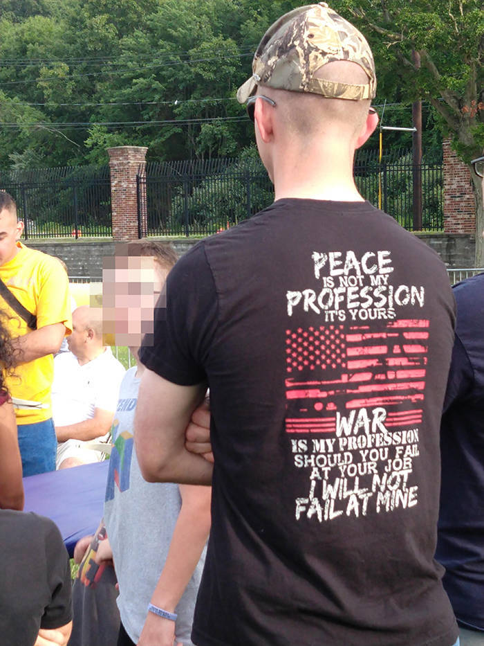 cringy badass shirts - Is Not My Profession It'S Yours War Ys My Profession Should You Fal At Your Jor Fail'Atmine