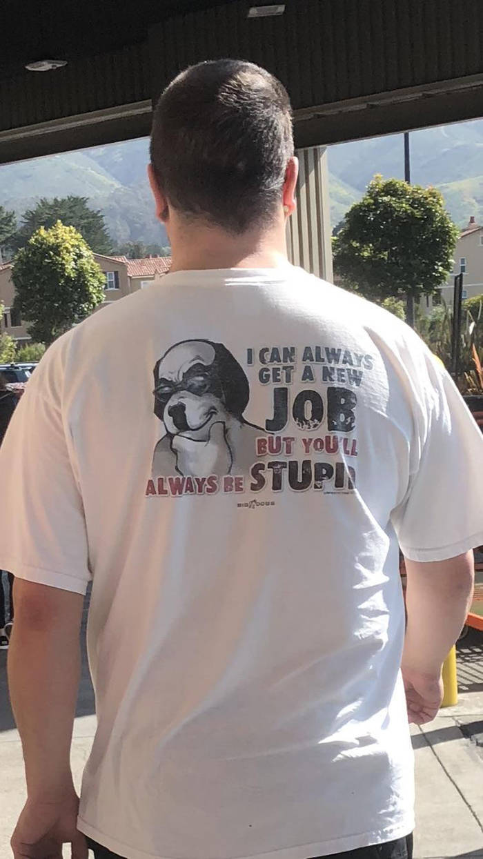 big dog t shirt - I Can Always Get A Net Job Always Be Stupi But You'Ll bous