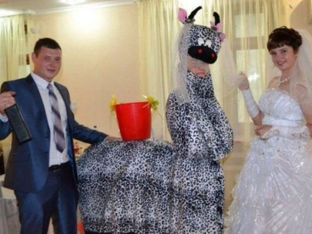 russian fun wedding