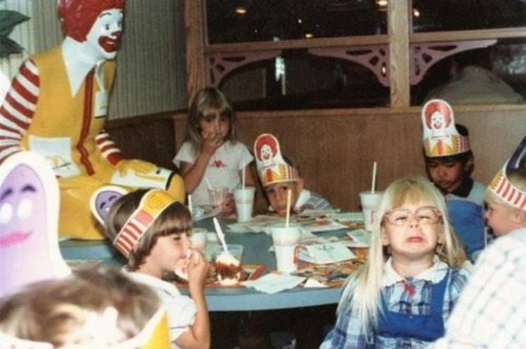 Birthday parties at McDonald’s were the coolest!