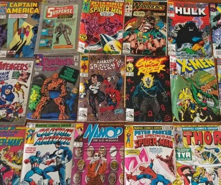 Superhero comics collection was worth all your pocket change!