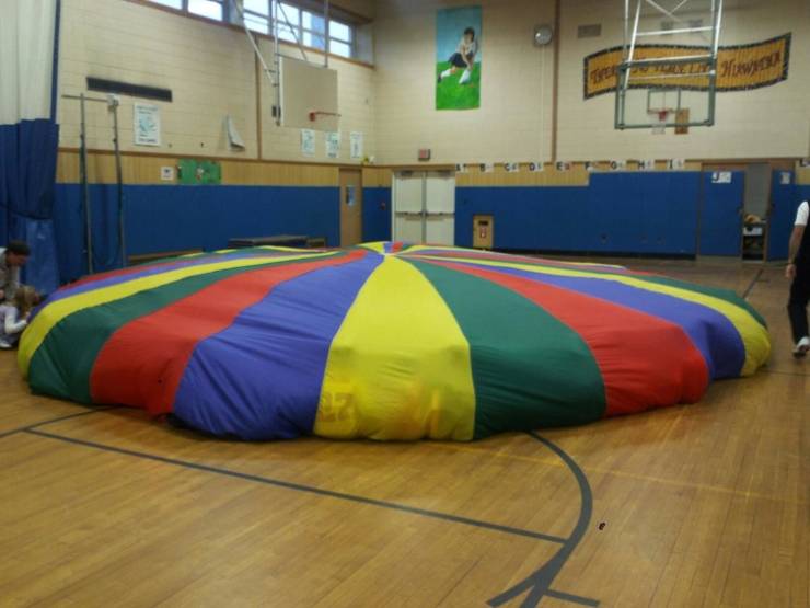 This was one of the coolest activities in gym class in the 90s