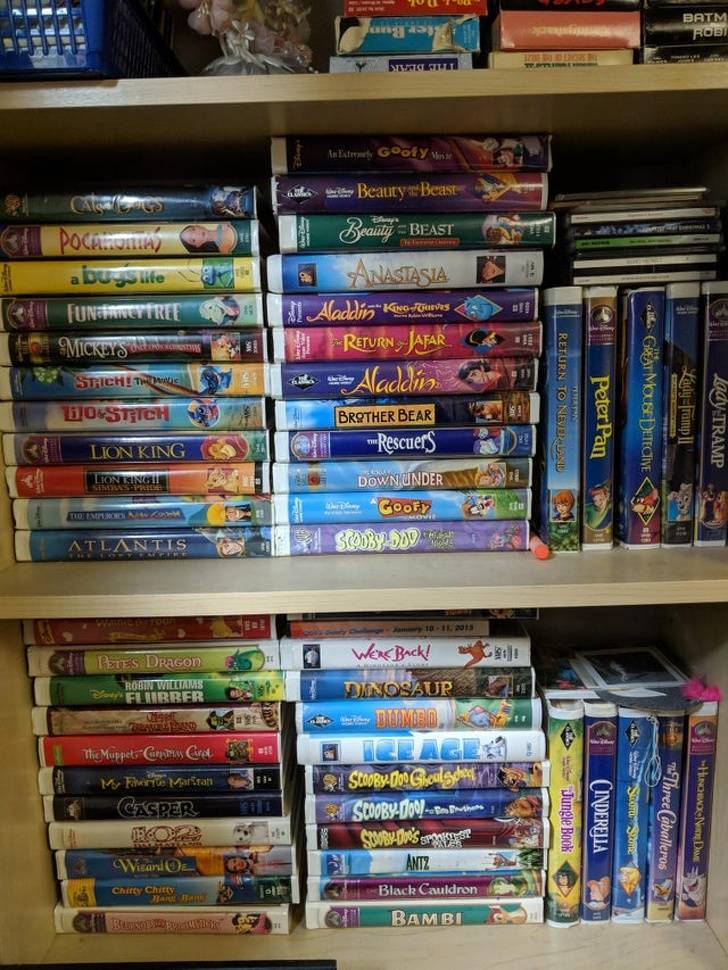 Disney VHS tapes were a true treasure chest!