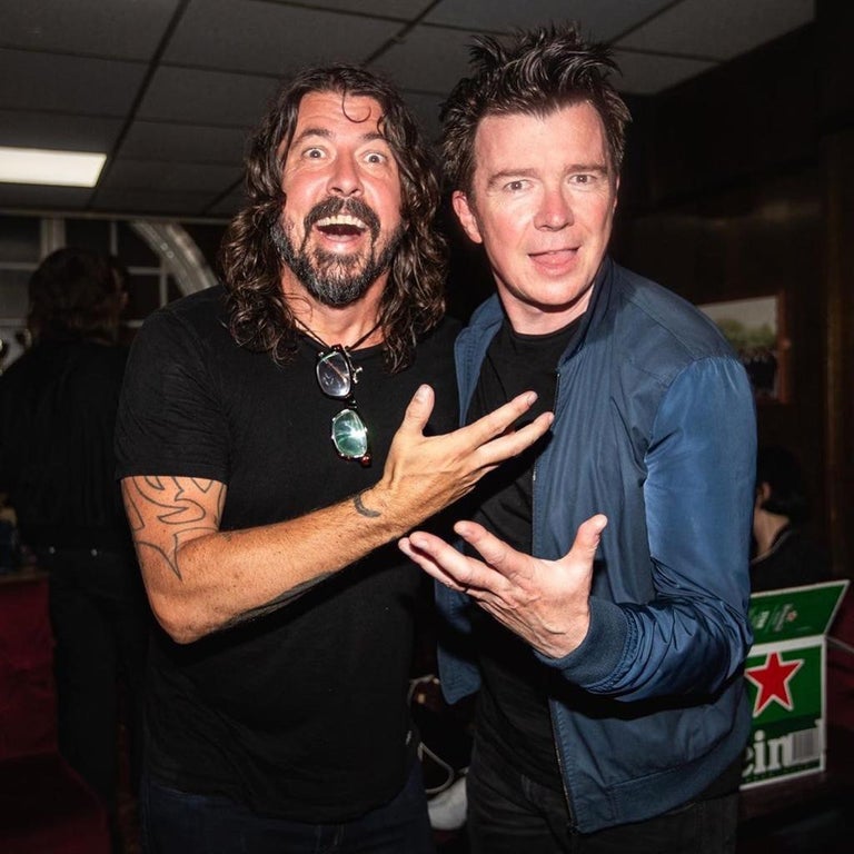 dave grohl rick astley