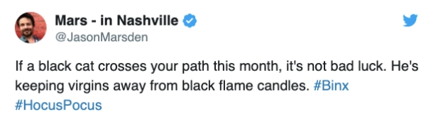 kanye fake fake fake tweet - Mars in Nashville Marsden If a black cat crosses your path this month, it's not bad luck. He's keeping virgins away from black flame candles. Pocus