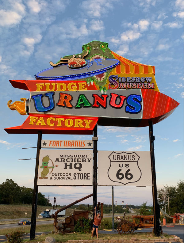 u.s. route 66 - Fudge" Quideshow Museum Uranus Factory Fort Uranus Uranus Missouri Archery 1 Hq 66 & Survival Store