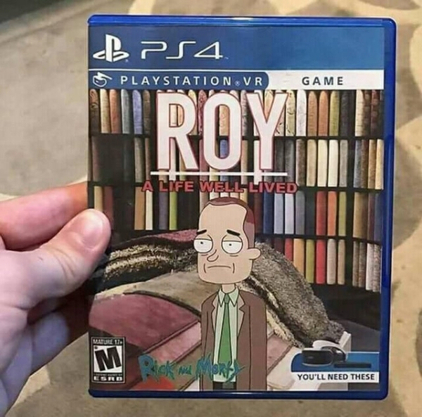 roy rick and morty - B PS4 Playstation Vr Game Ou Mature 11 You'Ll Need These Erre