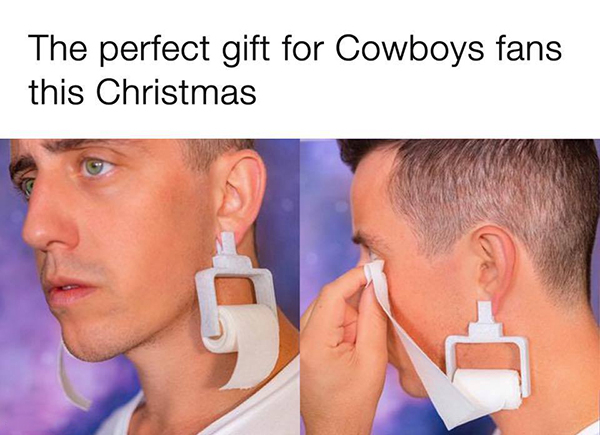 new device for people who get offended quite easily - The perfect gift for Cowboys fans this Christmas
