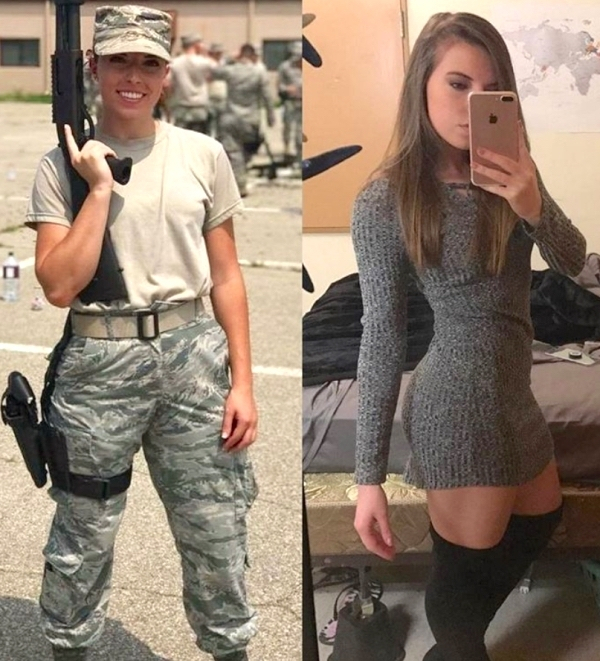hot military babes