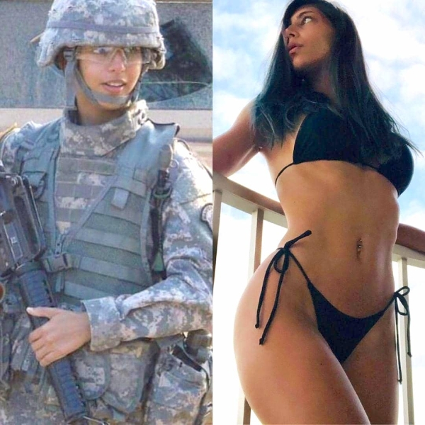 43 Pretty Girls in and out of Uniform