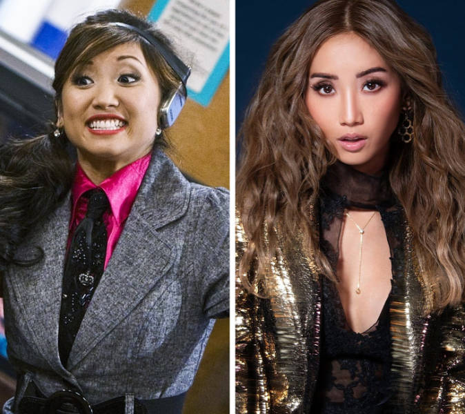 brenda song then and now