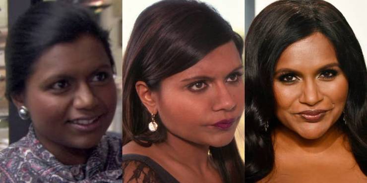 Mindy Kaling as Kelly Kapoor First episode (2005): "Diversity Day" (Season 1, Episode 2)

Last episode (2013): "Finale" (Season 9, Episode 22)

What she's up to now (2020): In 2015, Mindy published her second book, Why Not Me? She continued acting and appeared in movies, including Oceans 8, A Wrinkle in Time, Inside Out, and Late Night (which she also wrote). She's also continued to write and create TV shows with series like Four Weddings and a Funeral, The Mindy Project, Champions, and Netflix's Never Have I Ever — which comes out in April!