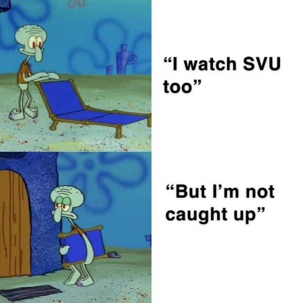 law and order memes - squidward meme -