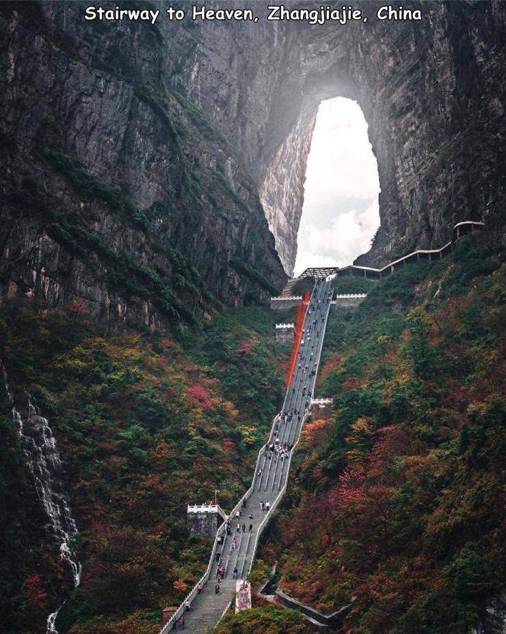 gateway to heaven - Stairway to Heaven, Zhangjiajie, China