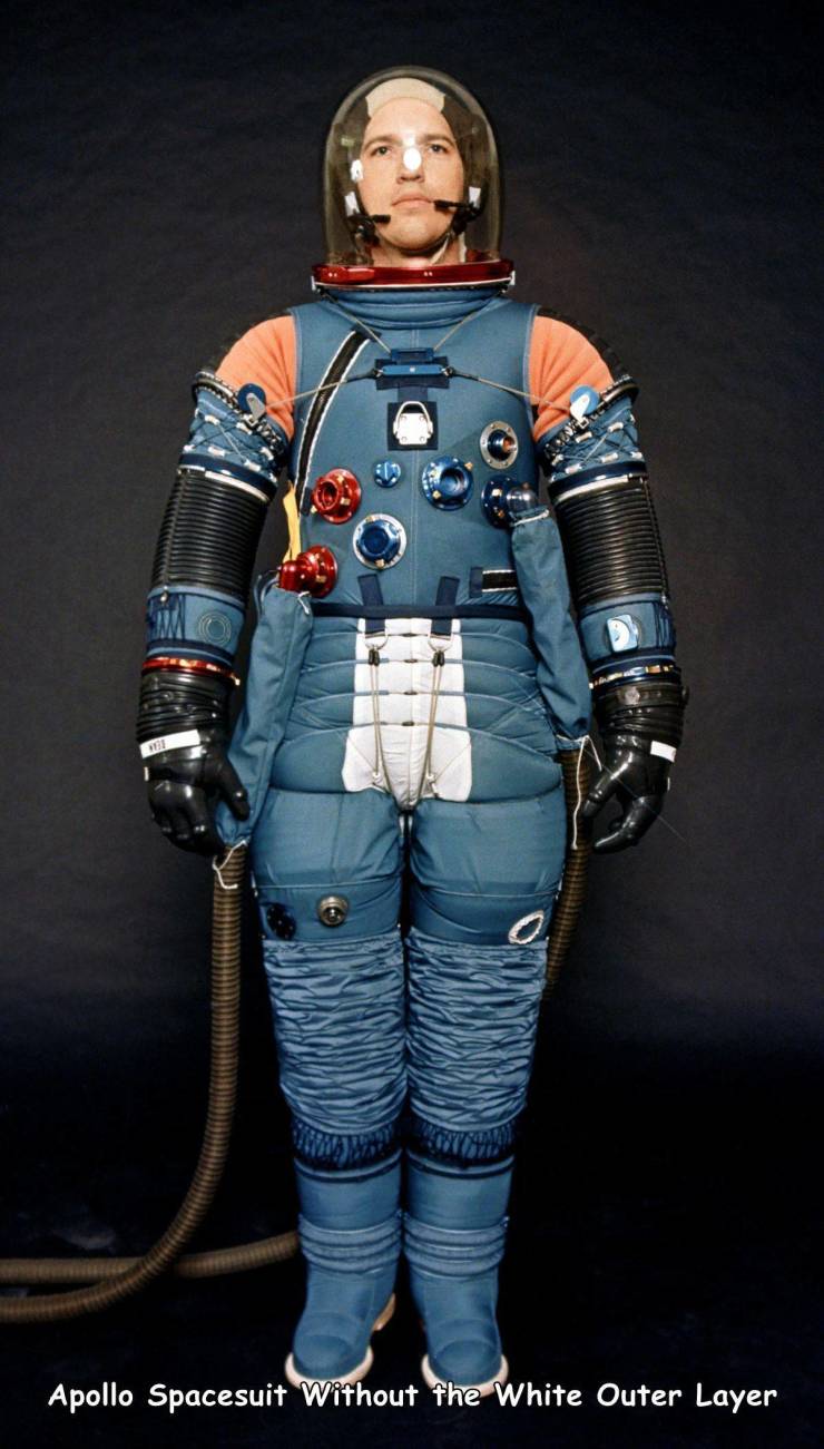 space suit inner - Apollo Spacesuit Without the White Outer Layer