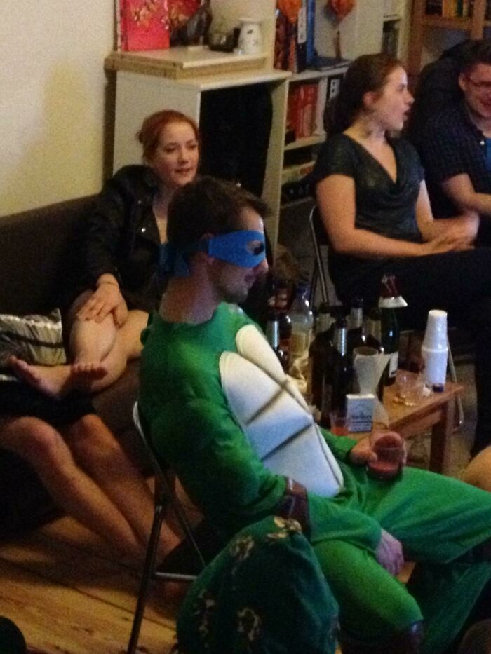 41 Times being the only one who wore a costume