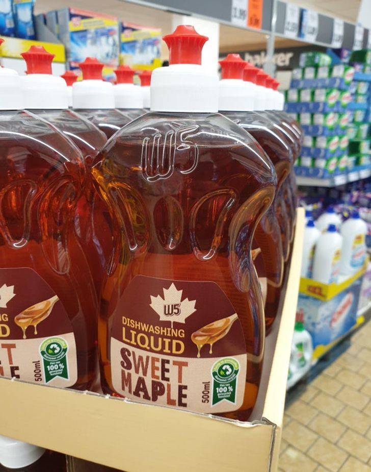 Forbidden maple syrup that should be stored away from children