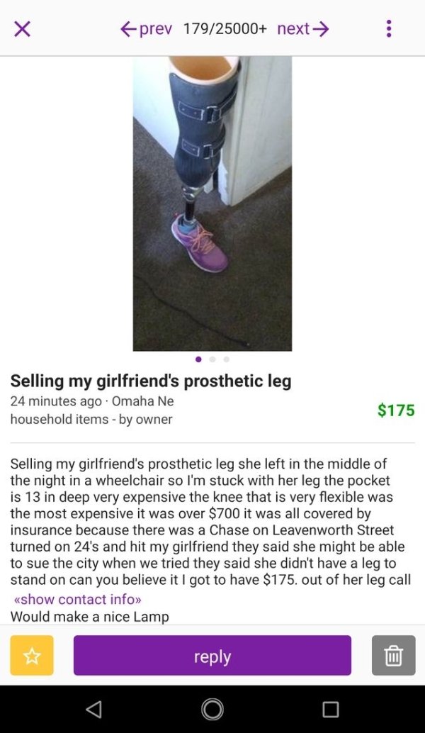 20 Craigslist finds you weren't looking for ever