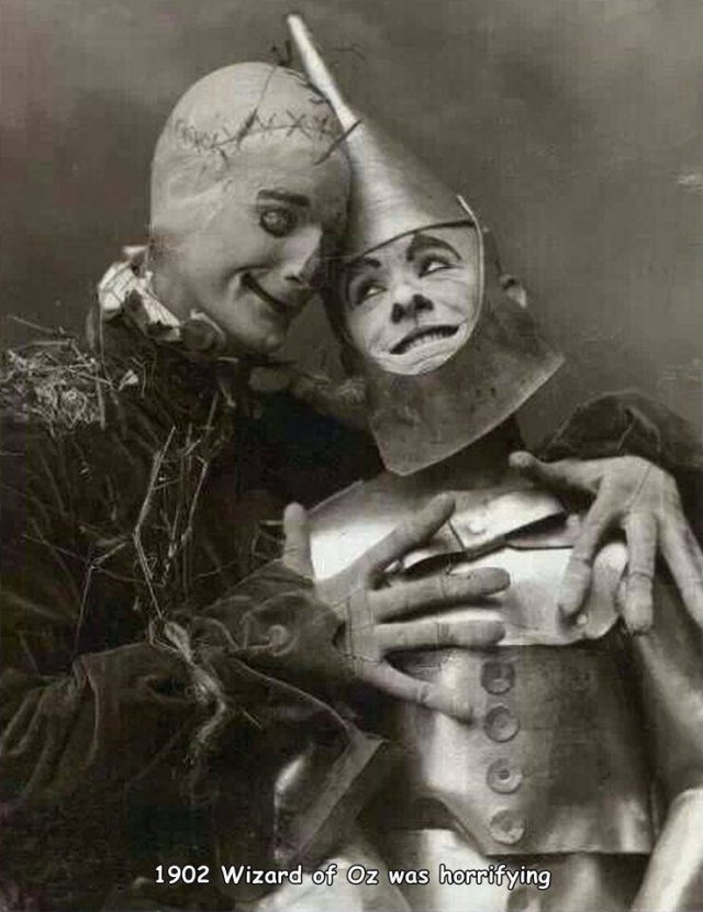 tin man aesthetic - 1902 Wizard of Oz was horrifying