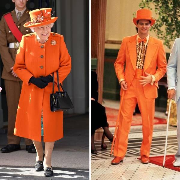 queen elizabeth outfits