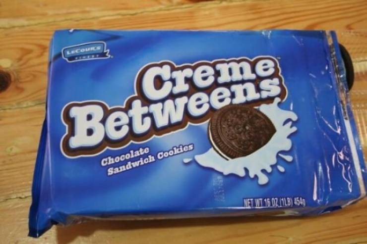 creme betweens - Lecom Creme Betweens Chocolate Sandwich Cookies Net Wt 16 02113 4549