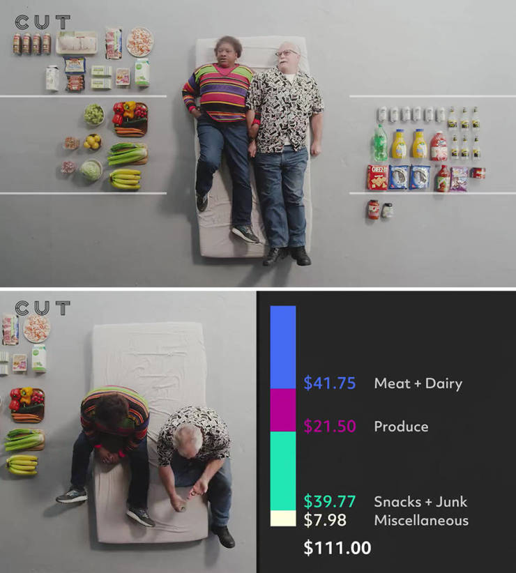 design - Cut Elite Te Cut $41.75 Meat Dairy $21.50 Produce $39.77 Snacks Junk $7.98 Miscellaneous $111.00
