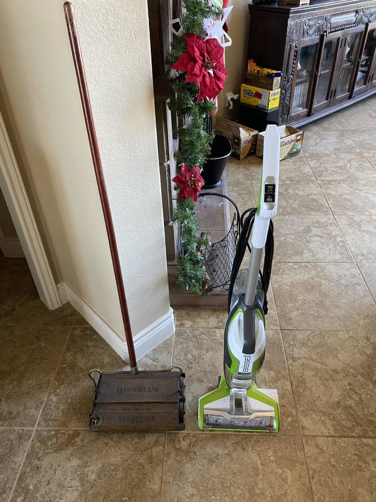 “My mom has two vacuum’s from the same company with nearly a 100 year age difference.”