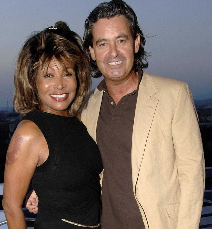 Tina Turner and Erwin Bach - 17 years difference.