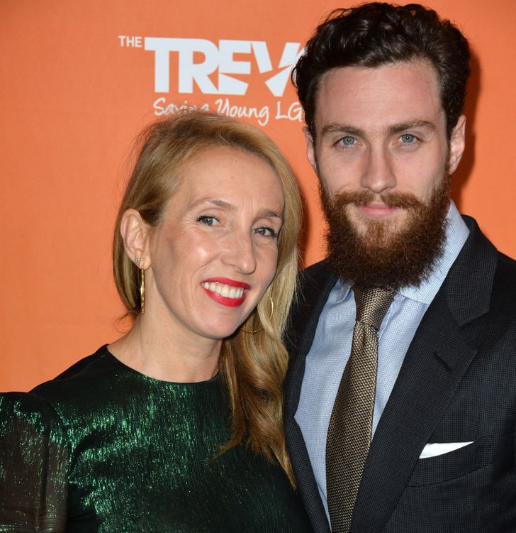 Sam Taylor-Johnson and Aaron Taylor-Johnson — 24 years difference