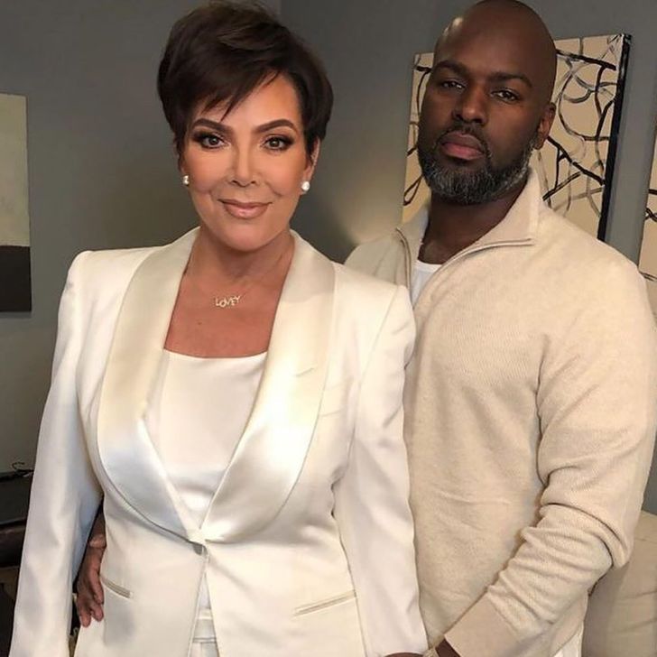 Kris Jenner and Corey Gamble — 25 years difference