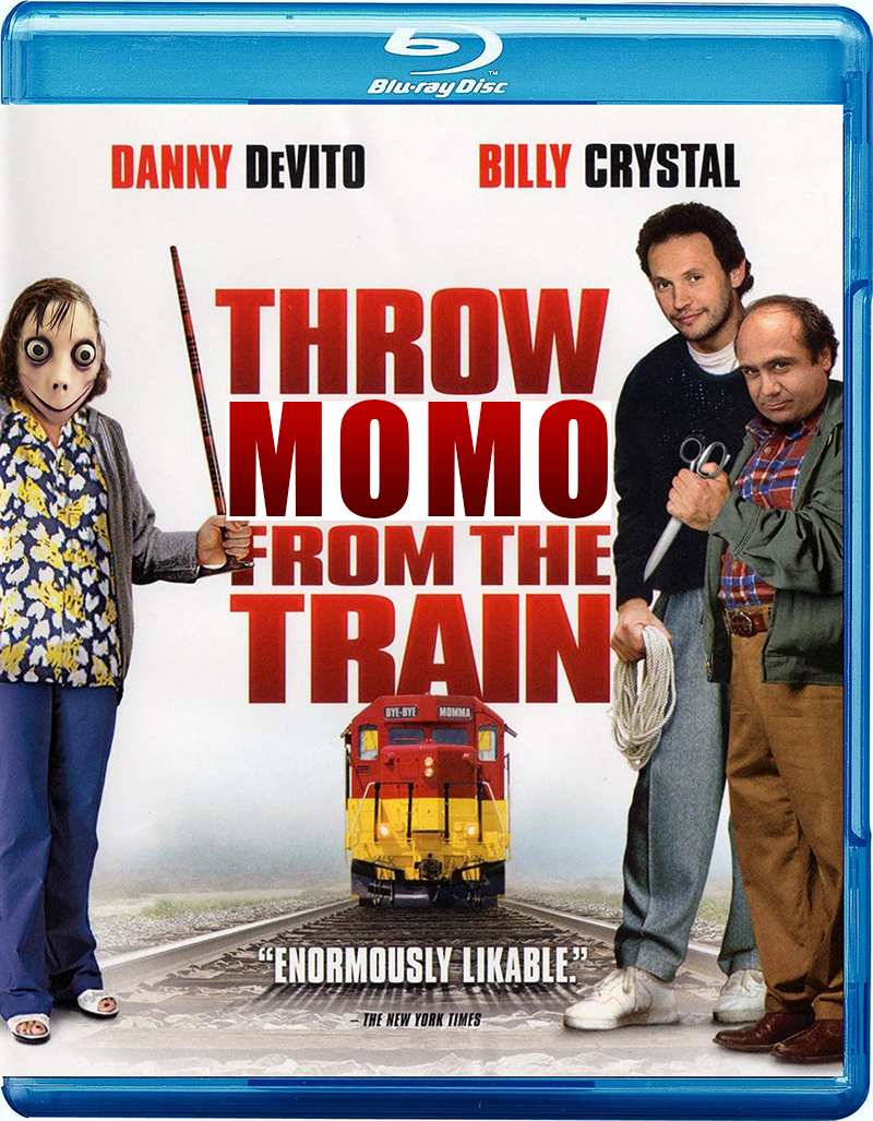 throw momo from the train