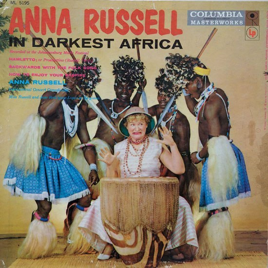 anna russell in darkest africa - Ml 5195 Columbia Masterworks Panna Russell Columbia In Darkest Africa Recorded at the Jo b urg Mestiga! Kamliitto or Protectino H 401 Backwards With Refek Sond Honi Injoy Your Propres Anna Russells al Concert den Mud Russe