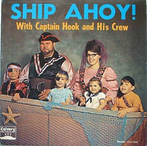 weirdest album covers - Ship Ahoy! With Captain Hook and His Crew Calvary