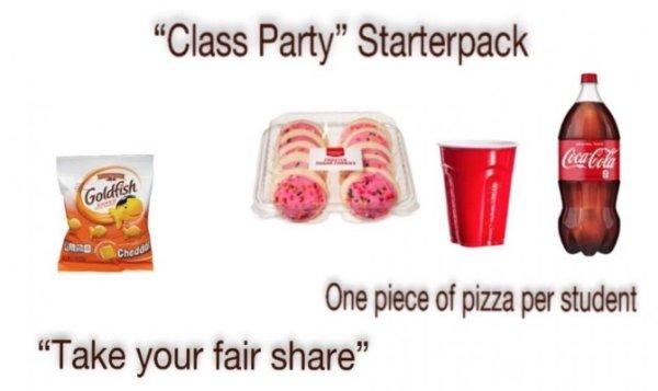 starter pack - class party starter pack -