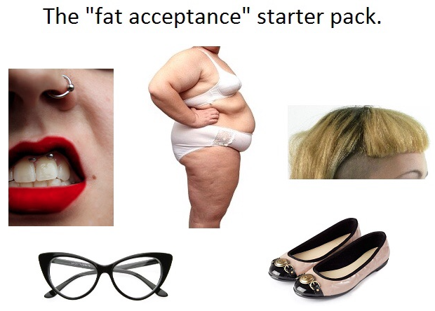 starter pack - fat acceptance starter pack - The