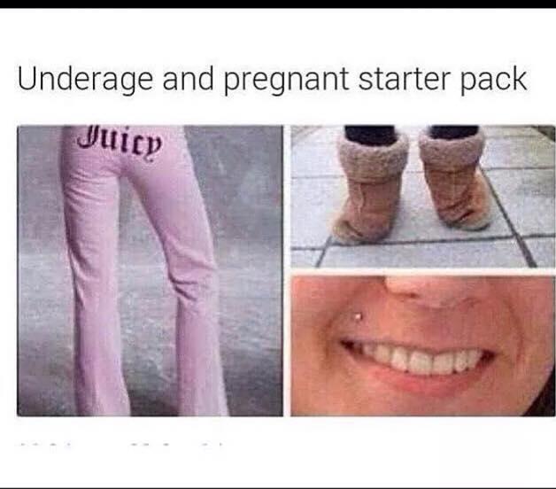 starter pack - underage and pregnant starter pack - Underage and pregnant starter pack Juice