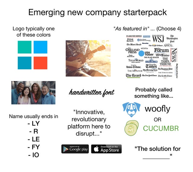 new company starter pack - Emerging new company starterpack Logo typically one of these colors "As featured in"... Choose 4 S Thr O No W teshington bust op W J Post The meal wiad Anal Oakland X Forum Today Termin Slik The Tulsa World Tampa News UnionEribu