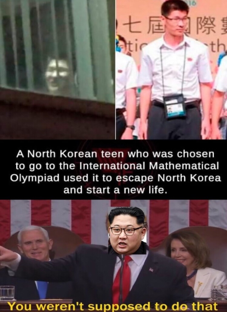 north korean teen math olympiad - Wort A North Korean teen who was chosen to go to the International Mathematical Olympiad used it to escape North Korea and start a new life. You weren't supposed to do that