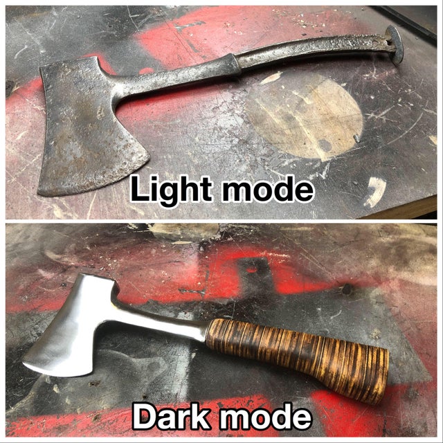 axe - Light mode Dark mode