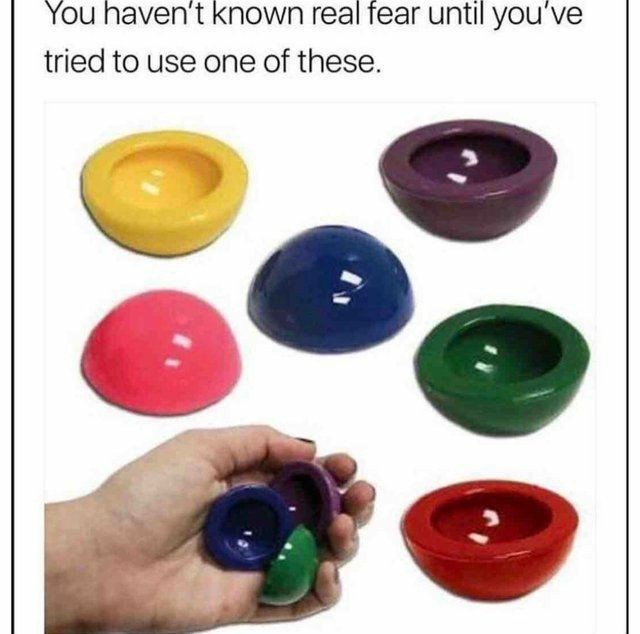 You haven't known real fear until you've tried to use one of these.