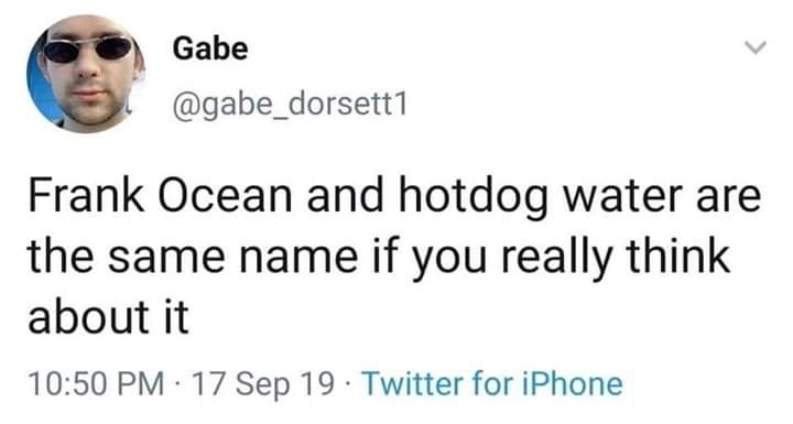 austin mcbroom tweets - Gabe Frank Ocean and hotdog water are the same name if you really think about it 17 Sep 19. Twitter for iPhone