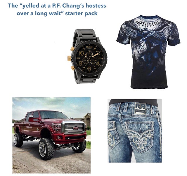 car - The "yelled at a P.F. Chang's hostess over a long wait" starter pack Joli iOS