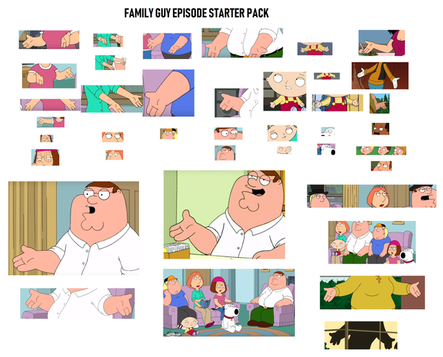 cartoon - Family Guy Episode Starter Pack 0