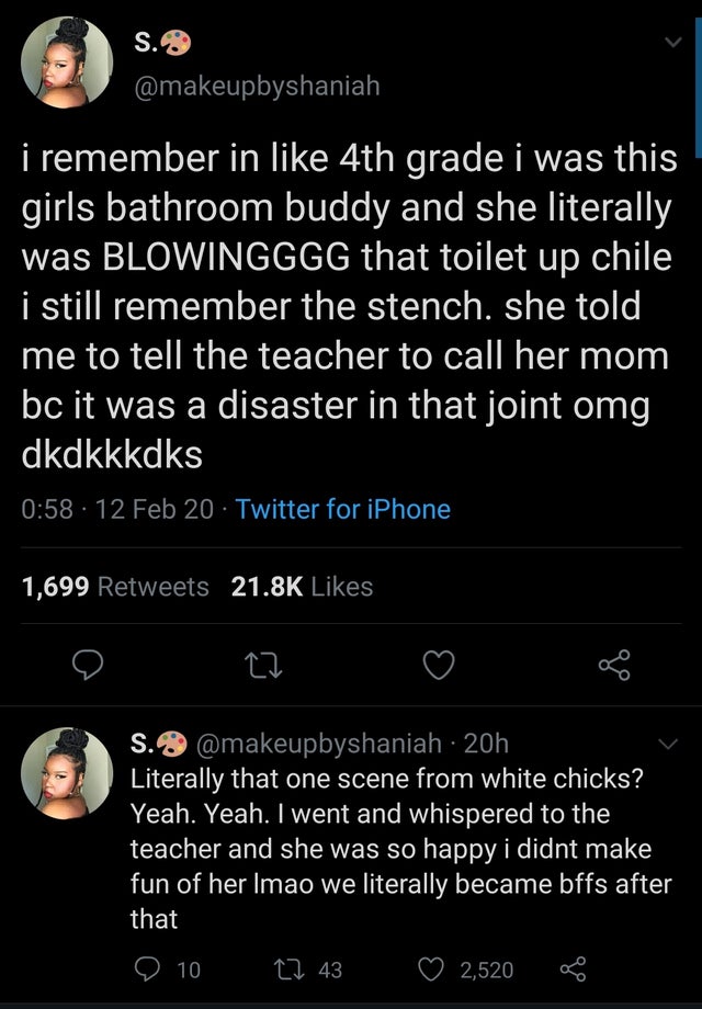 today years old 9gag - S. i remember in 4th grade i was this girls bathroom buddy and she literally was Blowingggg that toilet up chile i still remember the stench. she told me to tell the teacher to call her mom bc it was a disaster in that joint omg dkd