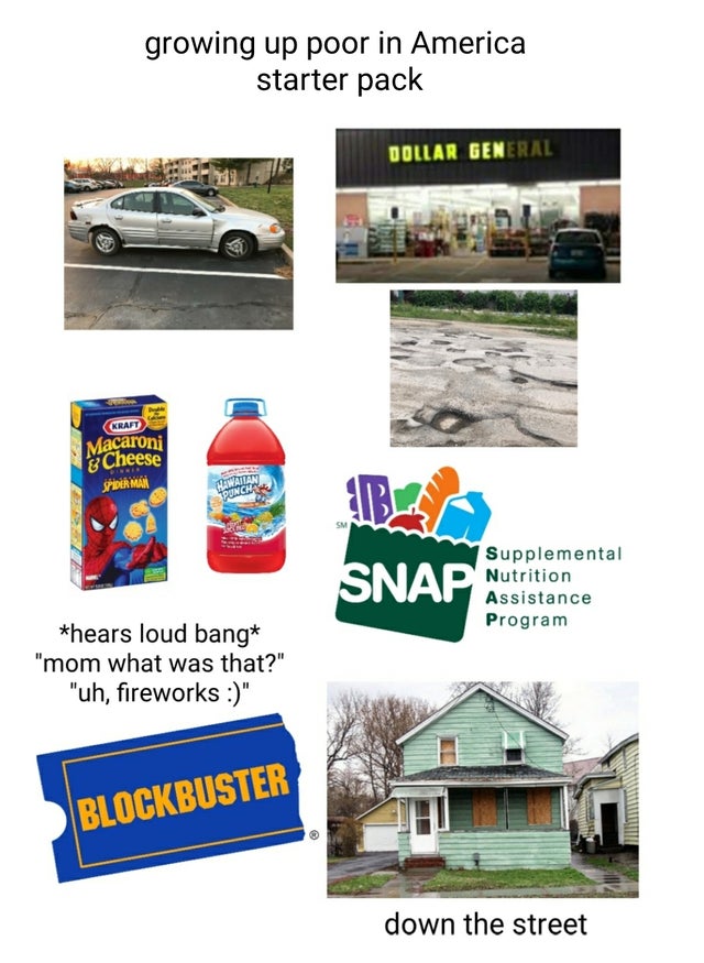 Lower Middle Class Starter Pack