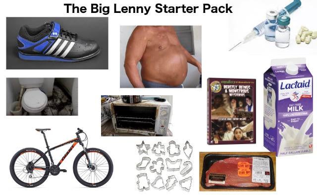 big lenny starter pack - The Big Lenny Starter Pack Lactaid Milk 118