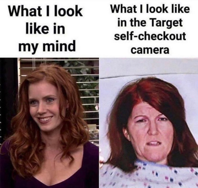 mind your language - What I look in my mind What I look in the Target selfcheckout camera